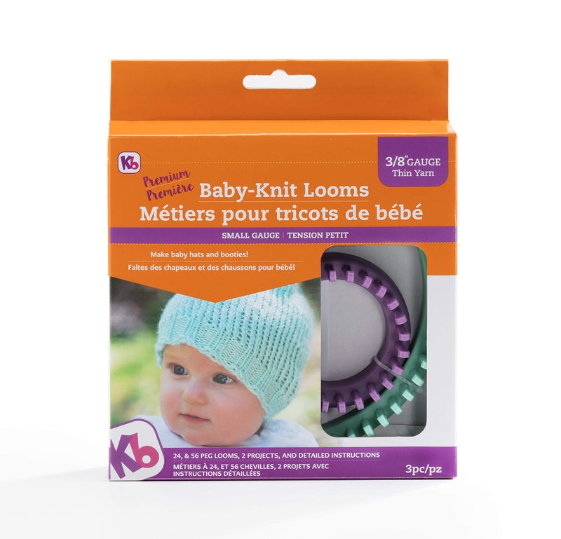 Authentic Knitting Board KB Baby Knit Looms, 3/8" Gauge - Image 1